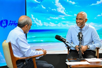 ރައީސް މުއިއްޒު މިއަދު ޕޮޑްކާސްޓެއް ފައްޓަވަނީ