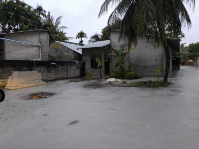 ފޮނަދޫއަށް ބޯކޮށް ވާރޭވެހި ފެންބޮޑުވުމުން، ފެން ހިންދުމަށް ސިފައިން ހަރަކާތްތެރިވަނީ