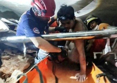 މިޔަންމާ ބިންހެލުން: އިމާރާތެއްގެ ދަށުވި މީހަކު ފަސްދުވަސް ފަހުން ދިރިހުއްޓާ ސަލާމަތްކޮށްފި