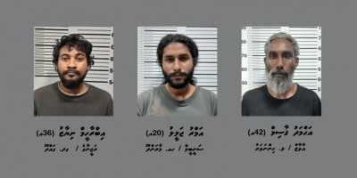 ހުޅުމާލޭ މަގުމަތީ ޑުރަގު ގެންގުޅުނު ތިން މީހަކު ހައްޔަރުކޮށްފި