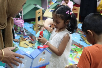 އިޖުތިމާއީ އަދި އާއިލީ ތަރައްގީއާ ބެހޭ ވުޒާރާގެ އޮފީހުގައި ކުޑަކުދިންނަށް ޚާއްސަ ޖާގައެއް ހުޅުވައިފި