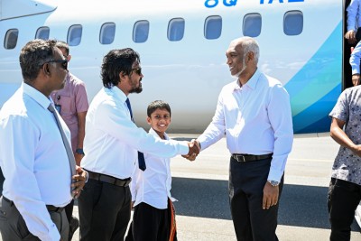 މ. އަތޮޅަށް ތާރީޚީ ދުވަހެއް: މުލީ އެއާޕޯޓު ރަސްމީކޮށް ހުޅުވައިފި