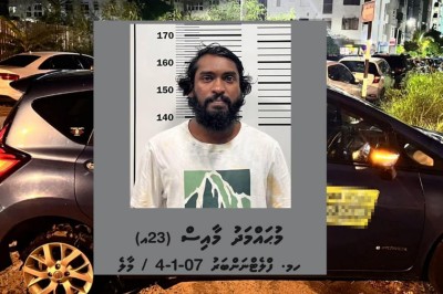 މަސްތުގެ ހާލަތުގައި ހުރެ، ނުރައްކާތެރިކޮށް ޓެކްސީއެއް ދުއްވި މީހަކު ބަންދަށް