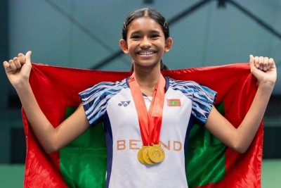 ޔޫރަޕުގައި ހޯދި ތިން ރަން މެޑަލާއެކު ލައިބާ ތާރީޚުގެ ތެރެއަށް