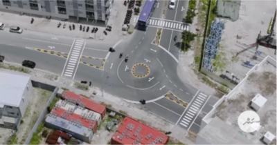 ހުޅުމާލޭގައި ބުރުތައް ހެދި ފަހުން އެކްސިޑެންޓު މަދުވިކަން ތަފާސްހިސާބުން ދައްކާ: ފުލުހުން