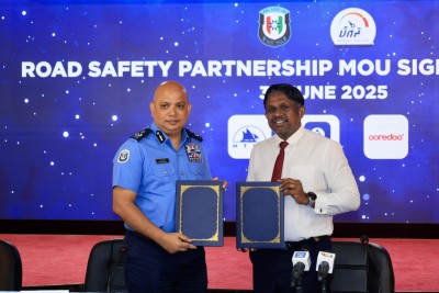 މަގުމަތީގެ ރައްކާތެރިކަމަށް ޕްރޮގްރާމްތައް ހިންގުމަށް ފުލުހުން ތިން ކުންފުންޏަކާއެކު އެއްބަސްވުމަކަށް