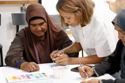 ދެވަނަ ފިޔަވަހީގައި އިސް ރަށްވެހިންނަށް އާޓް ކްލާސްތަކެއް ފަށައިފި