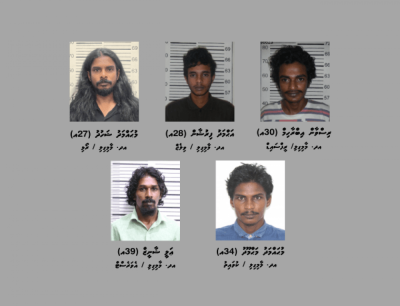 9 ގުރާމުގެ މަސްތުވާތަކެއްޗާ އެކު މާމިގިލިން 5 މީހަކު ހައްޔަރުކޮށްފި