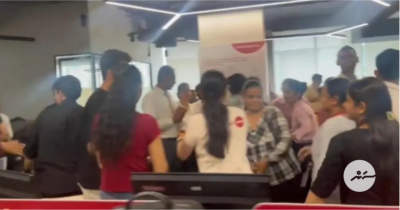 އެއާ އިންޑިއާގެ ބޯޓު ވެއްޓުނުތާ ދެ ހަފުތާ؛ އޮފިޝަލުން ޕާޓީކުރާ ވީޑިއޯއެއް އާންމުވެ ފާޑުކިޔުން އަމާޒުވެއްޖެ