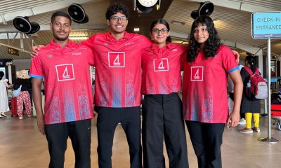 ދުނިޔޭގެ އެންމެ ބޮޑު ފެތުމުގެ މުބާރާތަށް ދިވެހި ފެތުންތެރިން ސިންގަޕޫރަށް