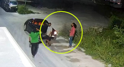 އެކްސިޑެންޓުވުމުން މަޑުނުކޮށް ދިޔަ ކާރެއްގައި ތިބި ބަޔަކު ހޯދަނީ