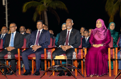 އައު ޓާމިނަލް ހުޅުވި ރަސްމިއްޔާތުގައި ރައީސްގެ ޝުކުރު ޔާމީނަށާއި ޞާލިޙަށް