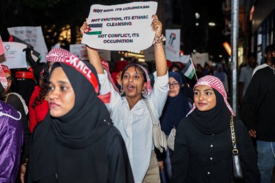 ފަލަސްތީނު ރައްޔިތުންގެ ހައްގުގައި "ގައުމީ ބޮޑު އެއްވުން" މާދަމާ ބާއްވަނީ