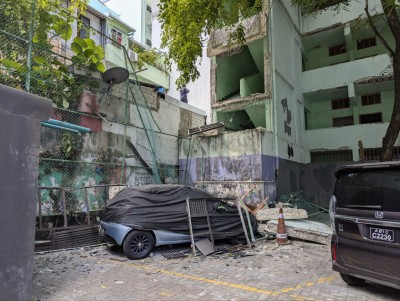 މާލޭގައި ވެއްޓެން ވެފައި އެތައް އިމާރާތެއް, ކޮންފަދަ ނުރައްކަލެއް