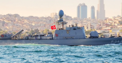 ތުރުކީން ރާއްޖެއަށް ހަދިޔާކުރި މިސައިލް ބޯޓު ގެނެސްފި