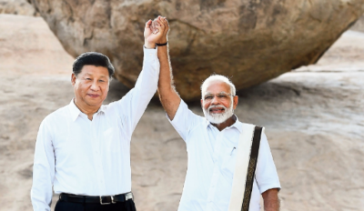 އިންޑިއާއާއި ޗައިނާގެ ގުޅުންތައް ވާދަވެރިކަމުން އެއްބައިވަންތަ ކަމަށް ބަދަލުކުރަނީ