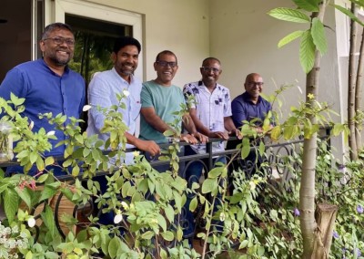 ނަޝީދުގެ އަރިސް ބޭފުޅުންނާ އެކު ފައްޔާޒް ގާނާގައި