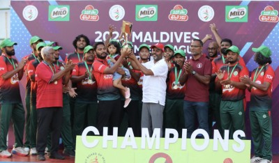 ޕްރެޒިޑެންޓްސް ކަޕުގެ ޗެމްޕިއަންކަން 4 ވަނަ ފަހަރަށް މާލޭ ސްޕޯޓްސް ކުލަބަށް