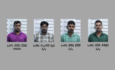 ގިނަ އަދަދެއްގެ ފައިސާއާއި 511 ފުޅި ބަނގުރަލާއެކު 4 ބިދޭސީން ހައްޔަރުކޮށްފި