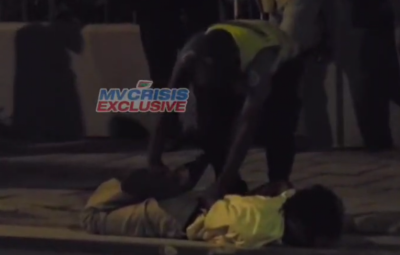 މަޑުކުރަން އެންގުމުން މަޑުނުކޮށް، ކާރުން ފުލުހުންގެ ސައިކަލުގައި ޖެއްސި ދެ މީހަކު ހައްޔަރުކޮށްފި