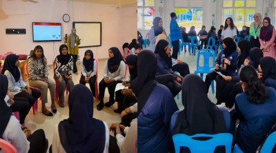 ހުވަދޫގެ އަންހެން ދަރިވަރުންނަށް ޚާއްސަކޮށް ބީއެމްއެލުން އައިސީޓީ ޕްރޮގްރާމެއް ހިންގައިފި