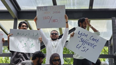 ރައީސް ގެންދަވަނީ ހައްގުތައް ނިގުޅައިގަންނަމުން، ފުރަތަމަ ހަމަލާ އަމާޒުވީ މީޑިއާއަށް: ހިއުމަން ރައިޓްސް ވޮޗް