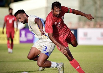 ލަންކާ ބަލިކޮށް ދިވެހި ފުޓުބޯޅައަށް އުންމީދެއް!