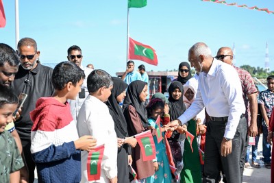 އަންނަ އަހަރުގެ ކުރީކޮޅު ކެޔޮދޫގެ ބިން ހިއްކުމުގެ މަސައްކަތް ފަށާނަން: ރައީސް