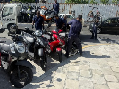 އިއްޔެ އެކަނި 54،000 ރުފިޔާ ޖޫރިމަނާއަށް ލިބޭ ވަރަށް ސައިކަލް ޓޯކުރި