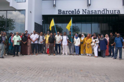 އެއްވުމުގެ ވާހަކައާއެކު ސަރުކާރު ބިރުގެންފި, އެއީ ތާއީދު ނެތީމަ: ފައްޔާޒް