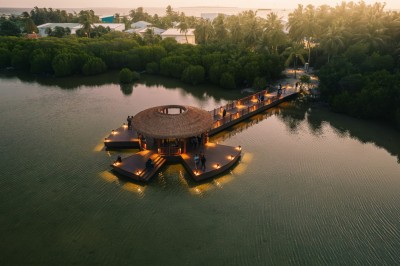 ކުޅުދުއްފުށީގައި މިދިޔަ މަހު ހެދި މަށިކުޅި ޕްލެޓްފޯމްގެ ލައިޓްތައް ހަމަ ހަދާއިރަށް ގެއްލުންދެނީ