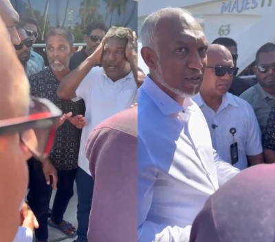 ރަތްމަންދޫ މީހުން، ރައީސަށް: ރަށުން ބަދަލުކޮށްދޭން މި އެދެނީ ރޮއެ، އާދޭހާއެކު