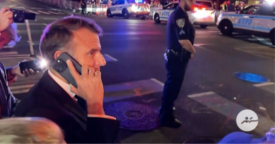 ޓްރަމްޕްގެ މޮޓޯކޭޑާ ހެދި، ފްރާންސްގެ ރައީސް އެމެރިކާގެ މަގެއްގައި ތާށިވުމުން ގުޅުއްވީ ސީދާ ޓްރަމްޕަށް