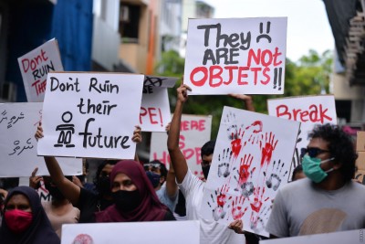 ކުޑަ ކުދިންގެ ޖިންސީ މަންޒަރު ބެލުން އެންމެ ގިނަ ގައުމުތަކުގެ ތެރޭގައި ރާއްޖެ