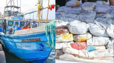 ލަންކާ ބޯޓަށް 355 ކިލޯގެ ޑުރަގް ބަރުކުރީ ރާއްޖޭގެ ސަރަހައްދަކުން ނޫން: ފުލުހުން