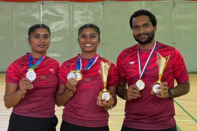 ޒެމްބިއާ މުބާރާތުން ރާއްޖެއަށް ރަން މެޑެއްޔަކާއި ރިހި މެޑަލް