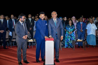 ހަނިމާދޫ އެއާޕޯޓް ހުޅުވުން: ރައީސް ގޮވައިލެއްވީ ދިވެހީންނާއި ބޭރު މީހުން ވެސް އިންވެސްޓުކުރުމަށް