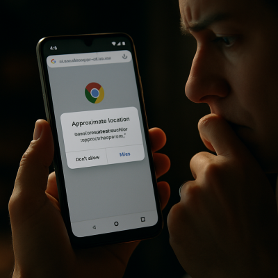 ކްރޯމް އެންޑްރޮއިޑަށް "އެޕްރޮކްސިމޭޓް ލޮކޭޝަން" ތައާރަފުކޮށްފި