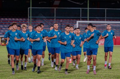 ފަލަސްތީނުގެ ޒުވާން ޓީމުން މާލޭގައި ފުރަތަމަ ފަރިތަކުރުންތައް ބާއްވައިފި