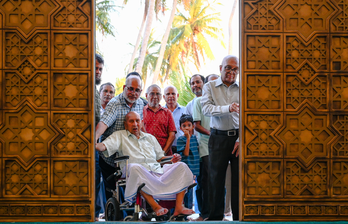 އޭދަފުށީ ހިތްގައިމު މިސްކިތުގެ ބާނީ އަވަހާރަވެއްޖެ