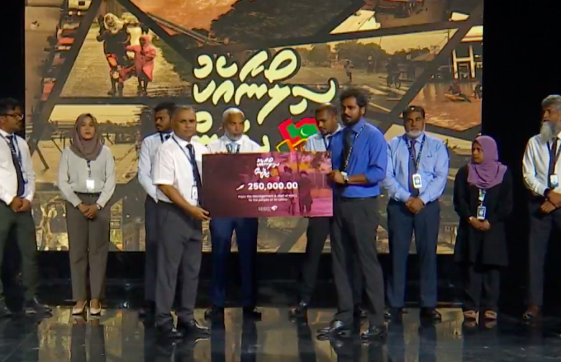 ލަންކާއަށް އެހީވާ ޓެލެތޯނަށް ފަސް ގަޑިއިރުން 9 ލައްކަ ރުފިޔާ