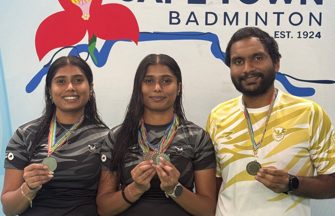 ޒަޔާން އާއި ނަބާހާ އަދި ނަބީހާ ހިއްސާވެ ނޮވެމްބަރުގައި ތިން ގައުމުގެ މުބާރާތުން ހަތް މެޑަލް