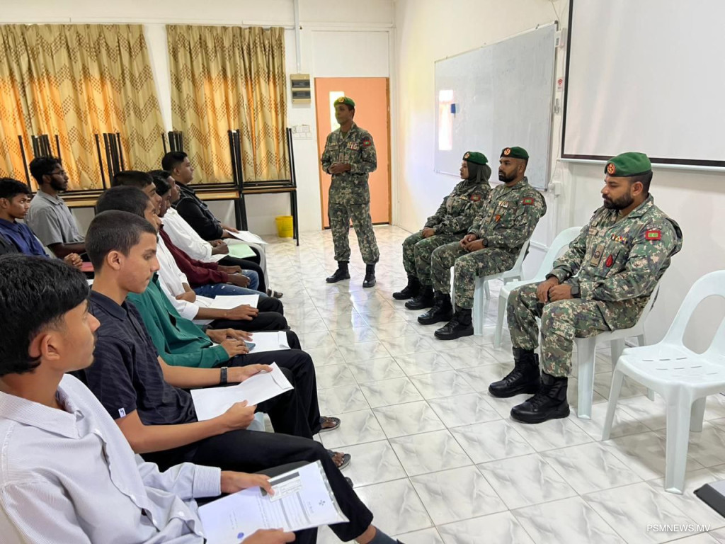 ވަޠަނީ ޚިދުމަތުގެ ތަމްރީނުގެ ދެވަނަ ބުރަށް ބައިވެރިން ހޮވަން ފަށައިފި