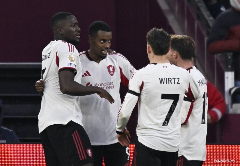 ވެސްޓް ހޭމް އަތުން ލިވަޕޫލް މޮޅުވެއްޖެ