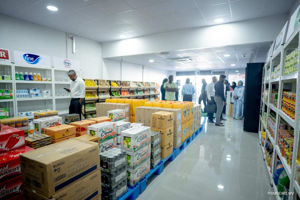 އެސްޓީއޯގެ ހޯލްސޭލް ފިހާރައެއް މާލޭގެ ބާޒާރުމަތީގައި ހުޅުވައިފި