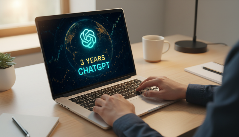 ޗެޓްޖީޕީޓީ ތައާރަފުކުރިތާ ތިން އަހަރު: ޓެކްނޮލޮޖީ ދުނިޔެއަށް އައި ބޮޑު އިންޤިލާބެއް!