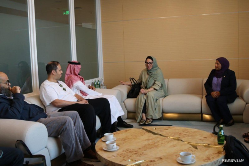 އިންވެސްޓްމަންޓްގެ ފުރުޞަތުތަކާ ގުޅޭގޮތުން މަޝްވަރާކުރަން ސަޢުދީގެ ވަފުދެއް ރާއްޖެއަށް