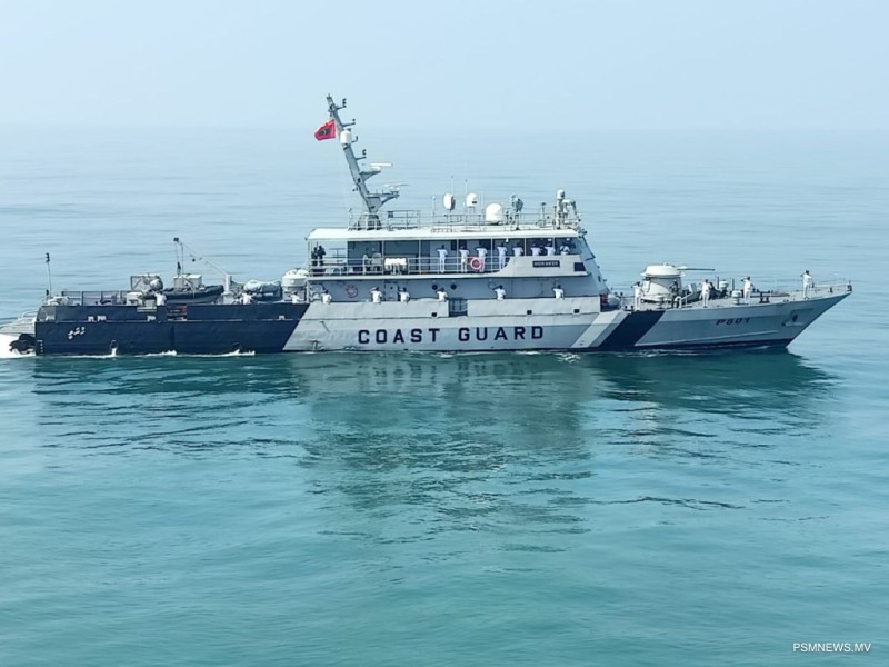 ކޯސްޓްގާޑު ޝިޕް ހުރަވީގެ ފުރަތަމަ ރަސްމީ ދަތުރުގައި ސްރީލަންކާއަށް