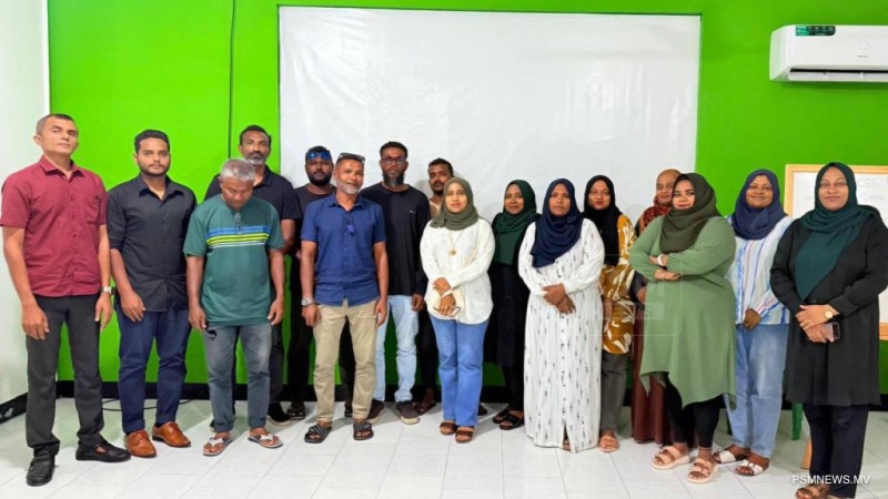 15 ބައިވެރިންނާއެކު ވޮލީބޯޅަ ކޯޗިން ކޯސް އައްޑޫ މީދޫގައި ފަށައިފި