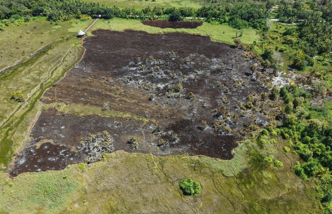 ފުވައްމުލަކު ބަންޑާރަ ކިޅީގެ 360،000 އަކަފޫޓު އަނދައިފި